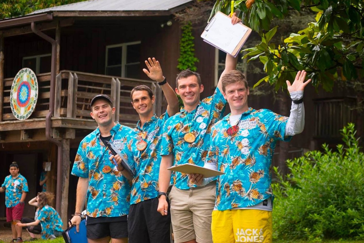 Wildpacks summer camp staff in America